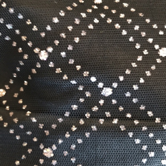 Love black tulle and satin look girl’s dress, sz 7 - Picture 7 of 8